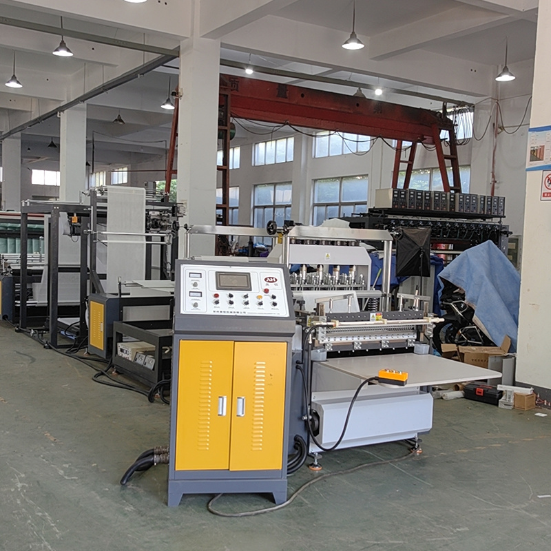 Non-woven pudebetræk maskine