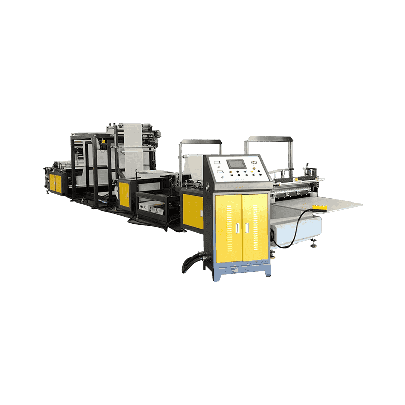 Non-woven pudebetræk maskine